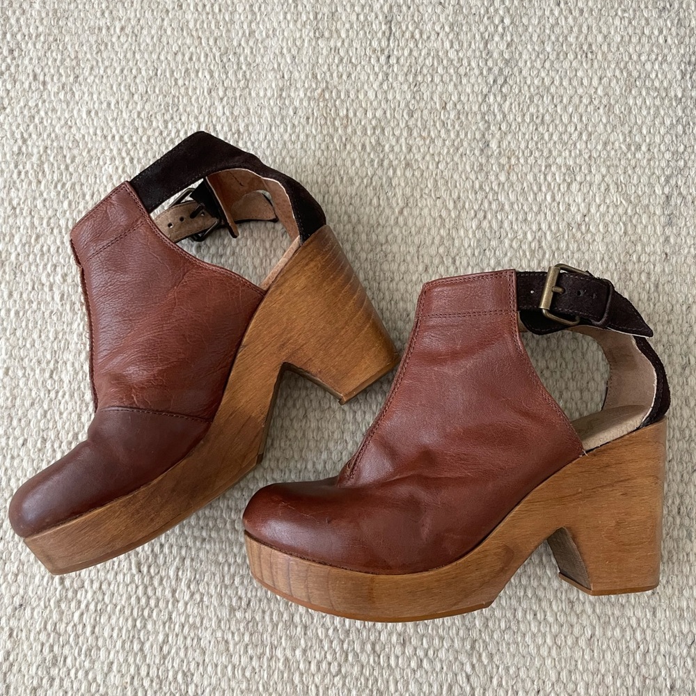 Wooden clogs free people wooden clogs